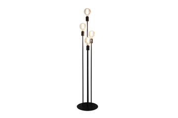 Atom Floor Lamp Black Ferrograin