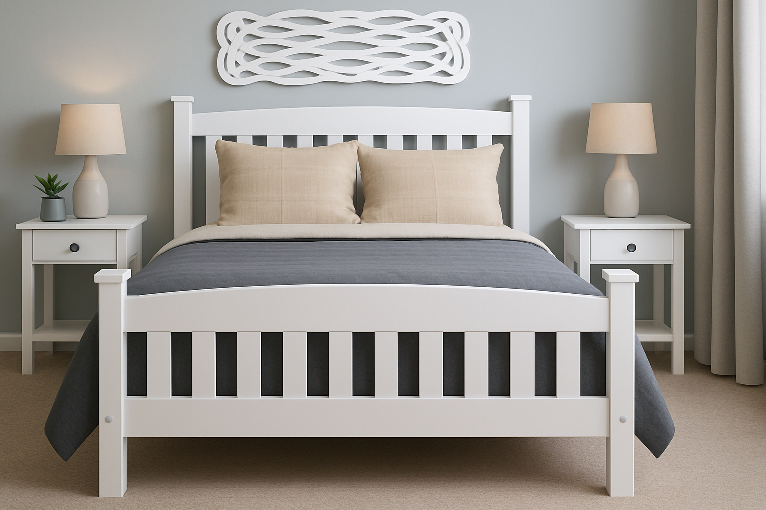 C-Bed White