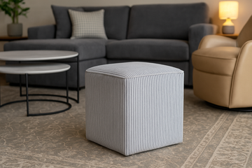 Ottoman Square Corduroy