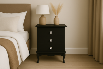 Crystal Pedestal - Three Drawer
