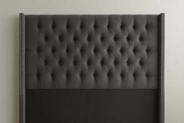 Gaby's Deep Buttoning Headboard Velvet