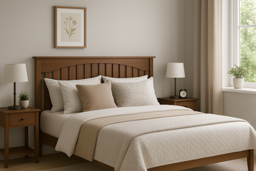 Howard Wooden Headboard Mahogany