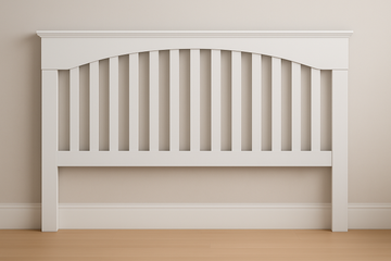 Howard Wooden Headboard White