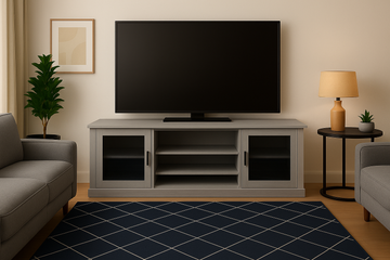 Howard TV Cabinet 1.5 - Glass Doors