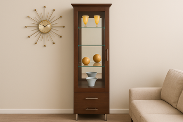 Lelani Single Display Cabinet (Left-Opening)