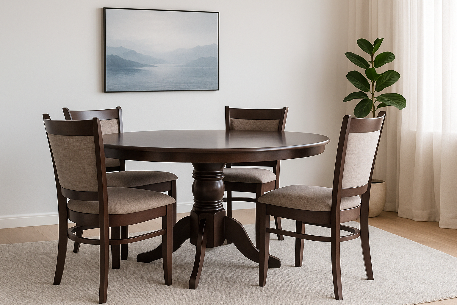 Mandy Dining Set Four Chairs