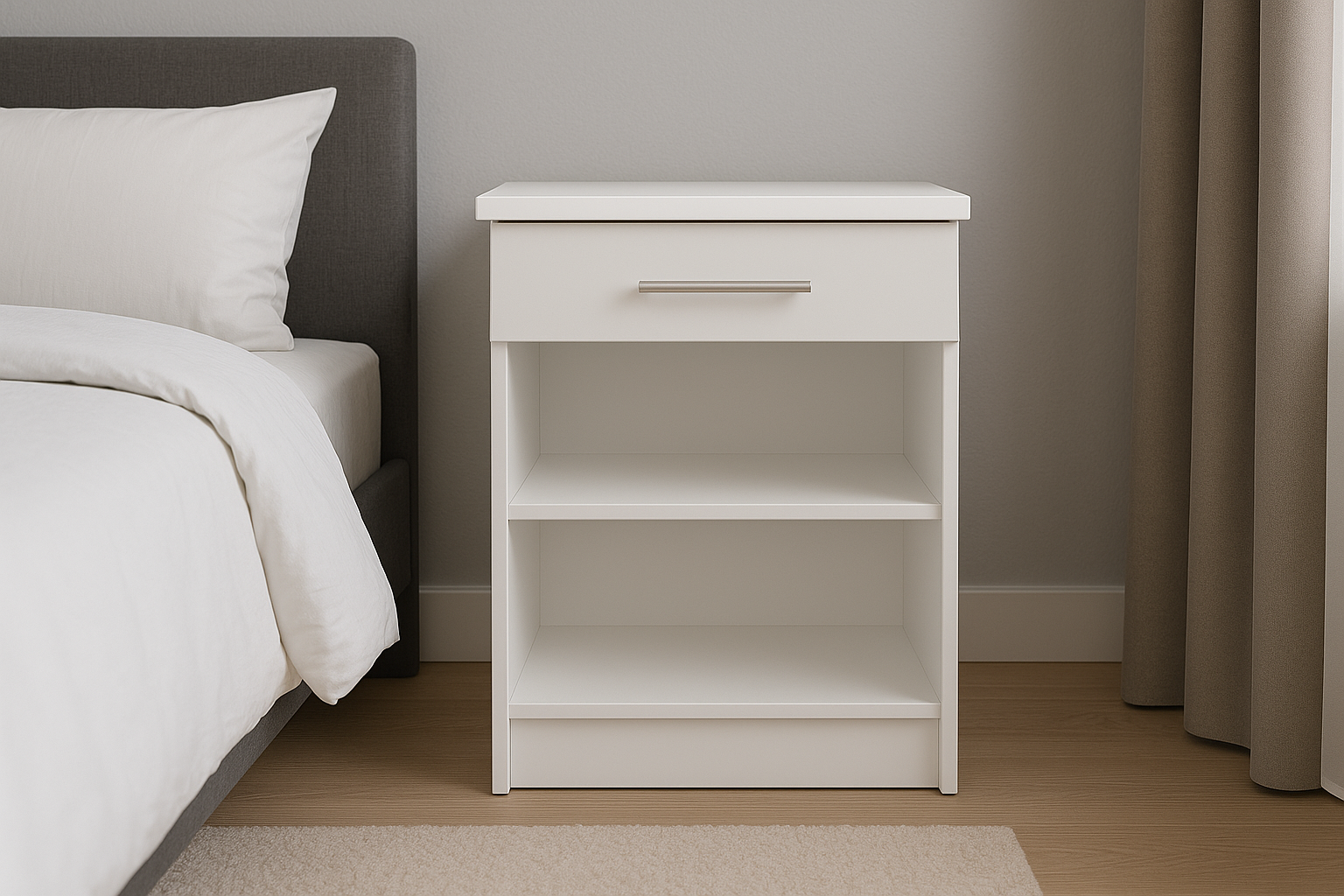 One Drawer Pedestal