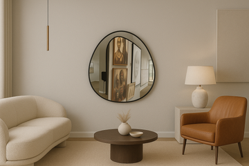 Pebble Mirror