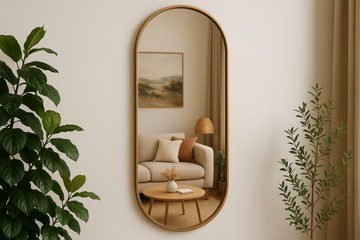 Pill Mirror - 1200 x 500mm