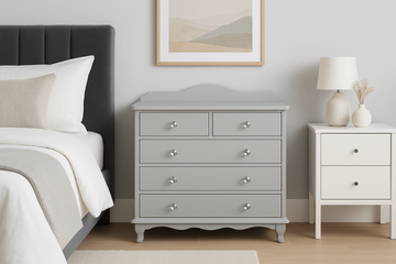 Queen Anne Chest Drawers - Five Drawer