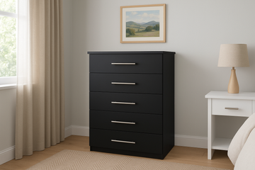 Five Drawer - Chest of Drawer Melamine