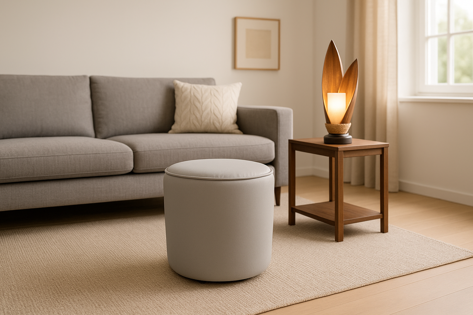 Round Ottoman