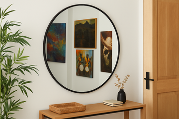 Round Mirror - Wall Mounted