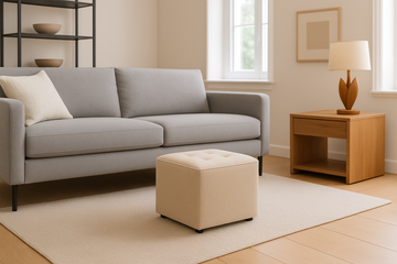 Square Ottoman Material