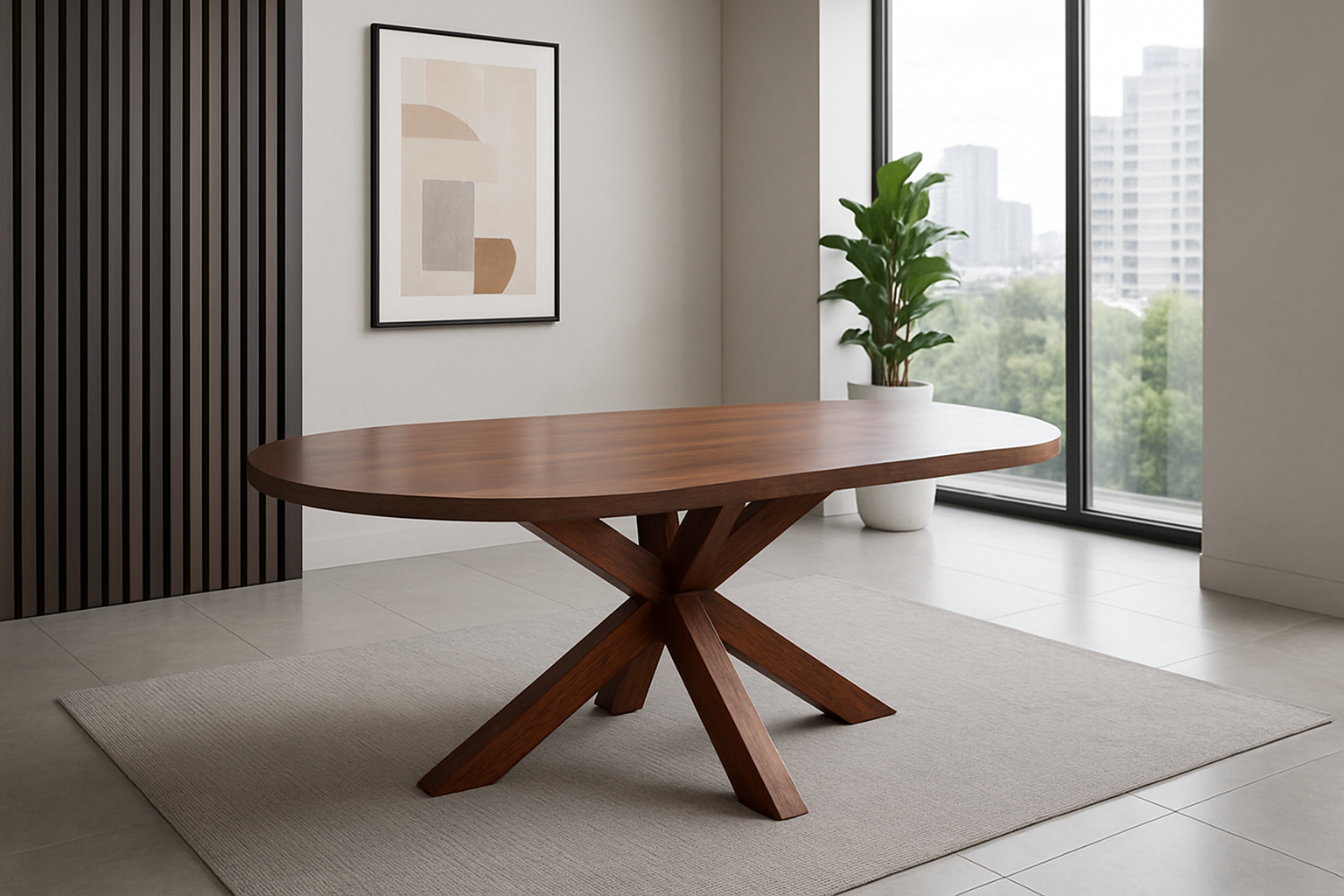 Tia Oval Dining Table