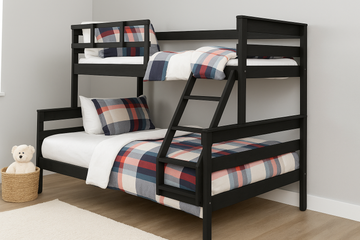 Tri Bunk - Double Bottom Bed