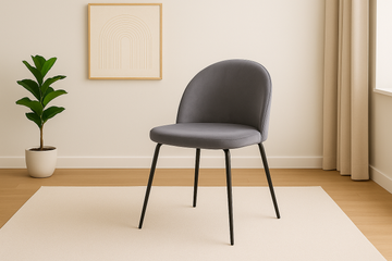 Velvet Curve Chair