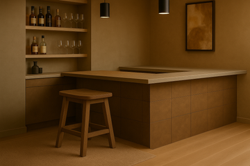 Wooden Bar Chair Small