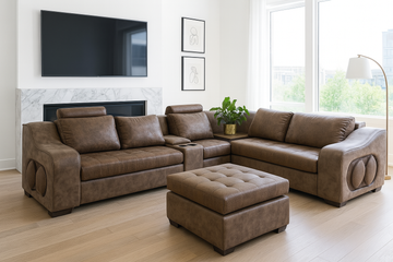 Modular X9 With Loose Ottoman